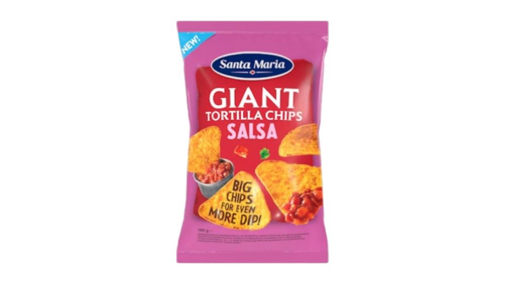 Santa Maria Giant Tortilla Chips Salsa 160g
