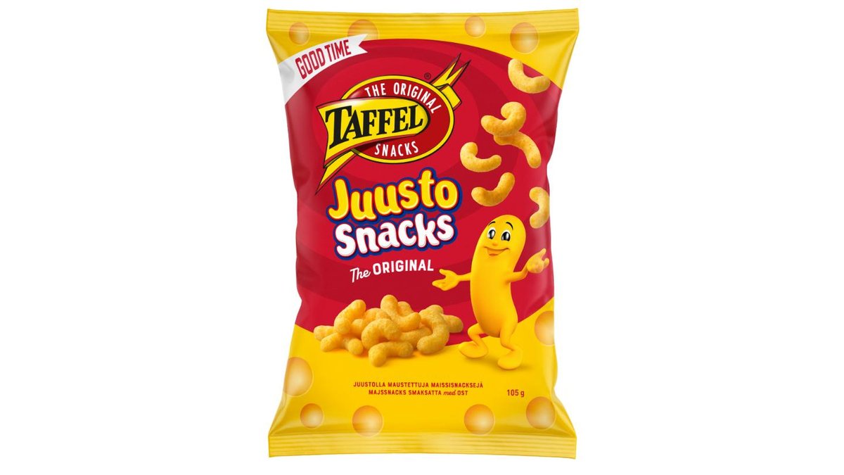 Taffel Juustosnacks 105g