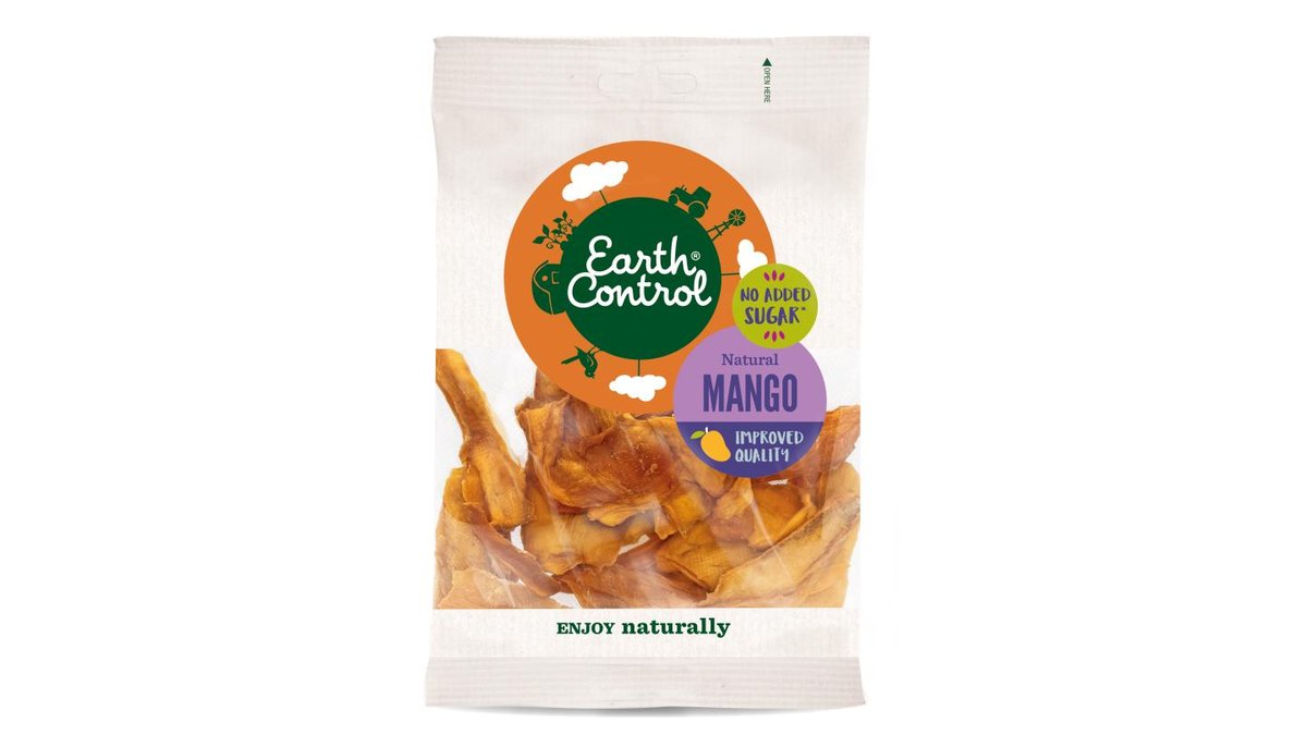 Earth Control Kuivatut mangopalat 60g