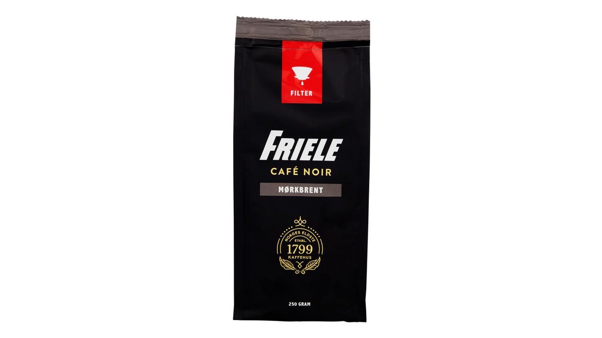 Friele Kaffe Filtermalt Cafe Noir, 250 g