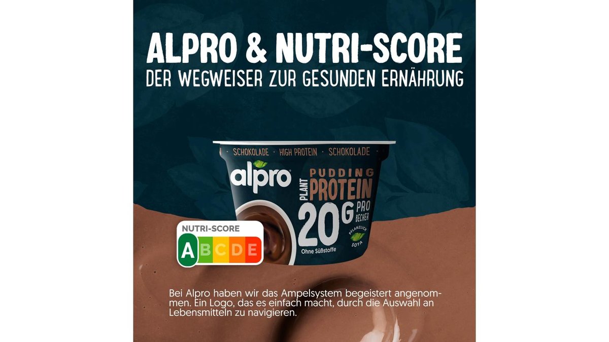 Alpro High Protein Pudding Schokolade, vegan, 200 g | Wolt Market Berlin  West | Wolt