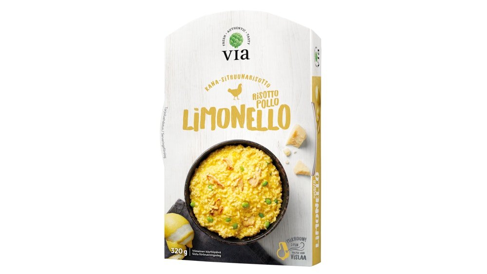 Via kana-sitruunarisotto 320g | K-Supermarket Koivula | Wolt