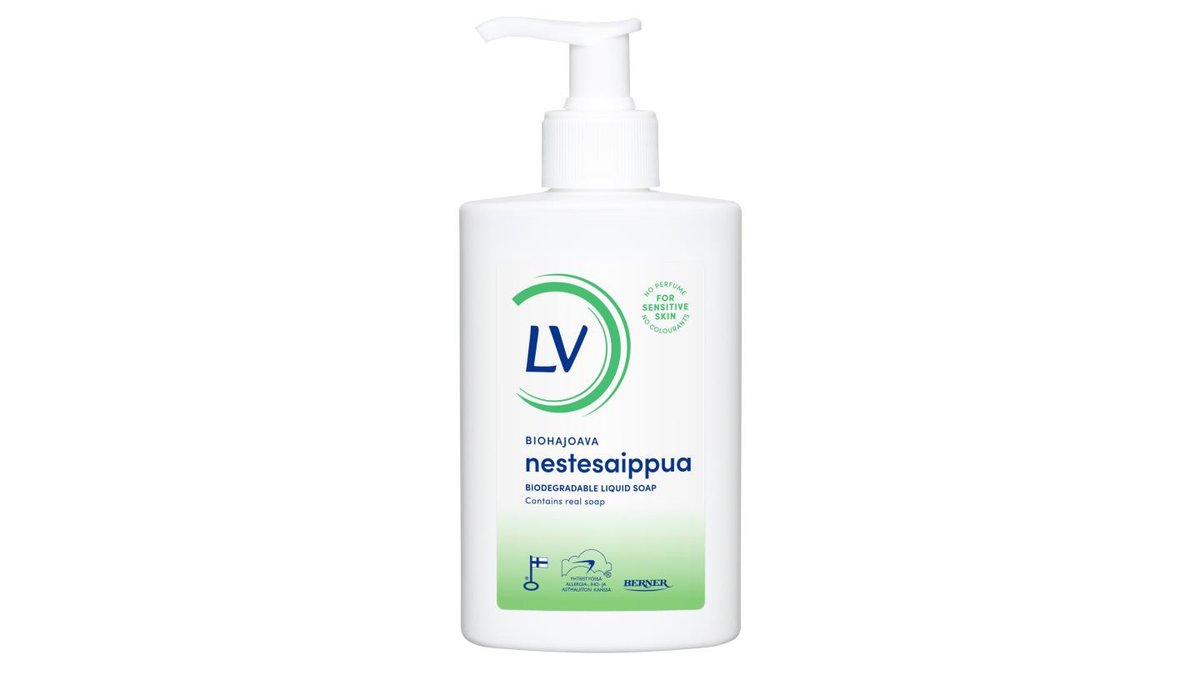 LV biohajoava nestesaippua 300ml