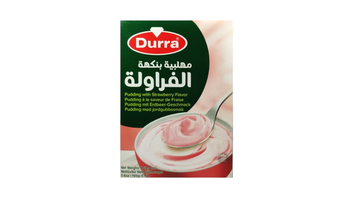 DURRA PUDDING STRAWBERRY