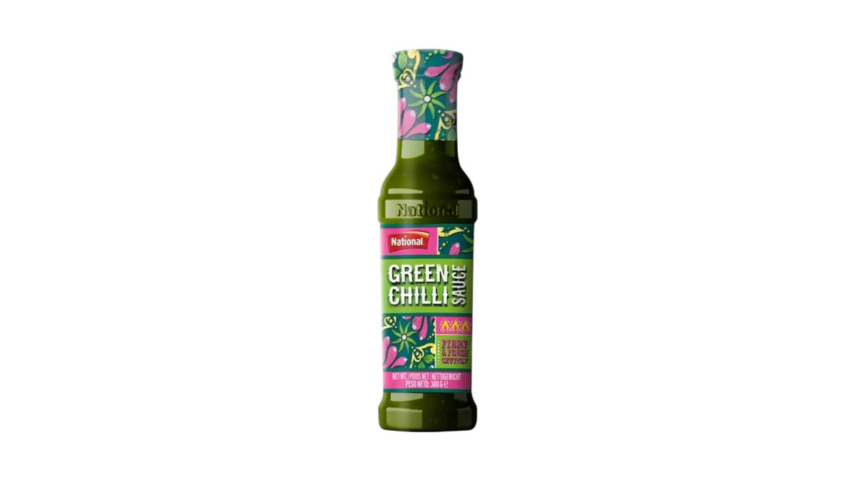 NATIONAL GREEN CHILI SAUCE 300G