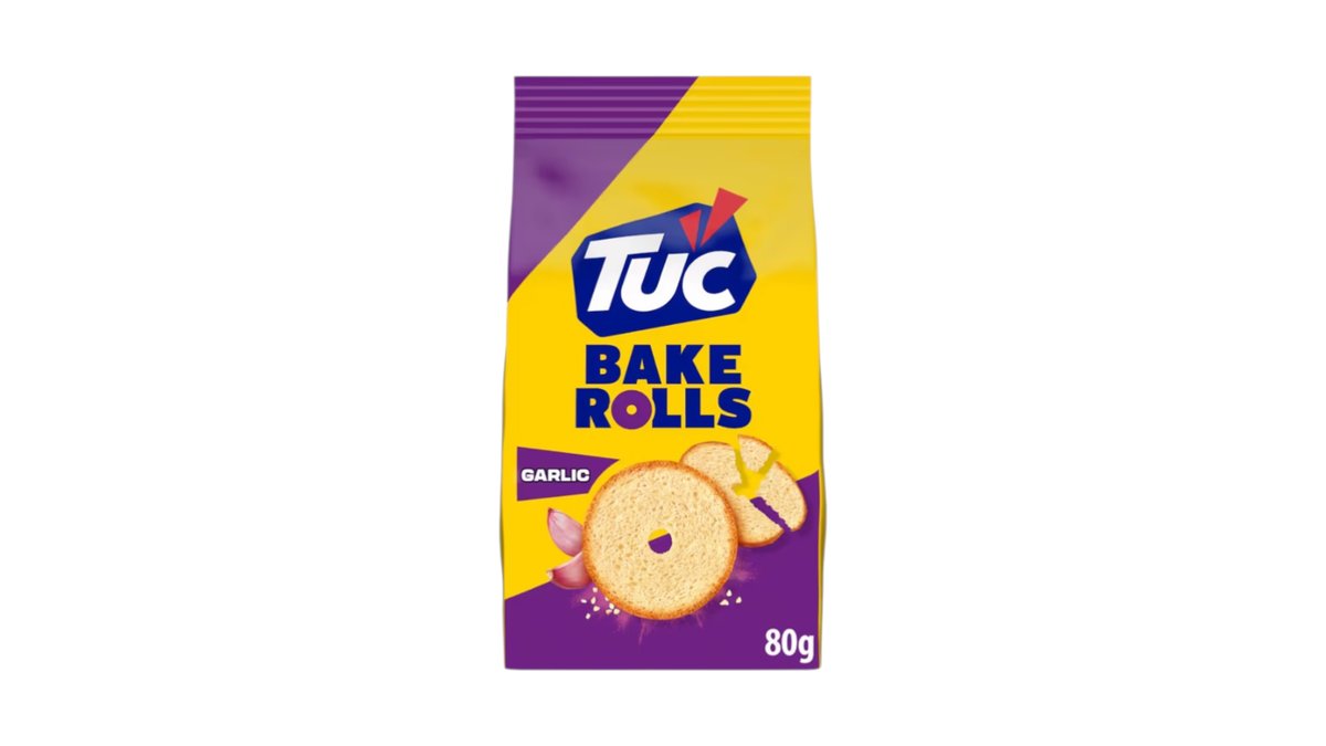 TUC BAKE ROLLS GARLIC