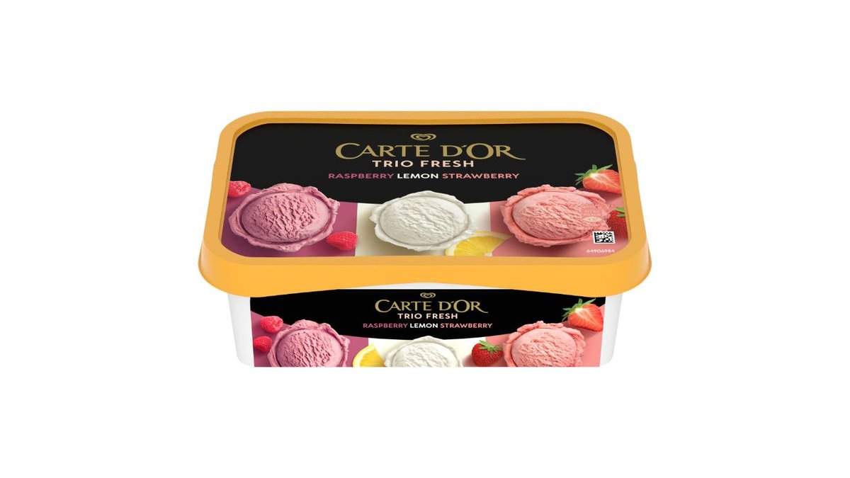 Carte d'Or Trio Fresh raspberry lemon strawberry, 1000 ml