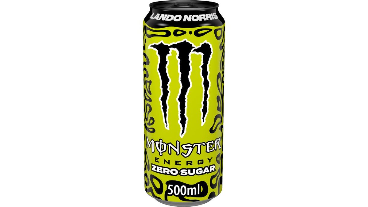 Energidrik Lando Norris sukkerfri, Monster