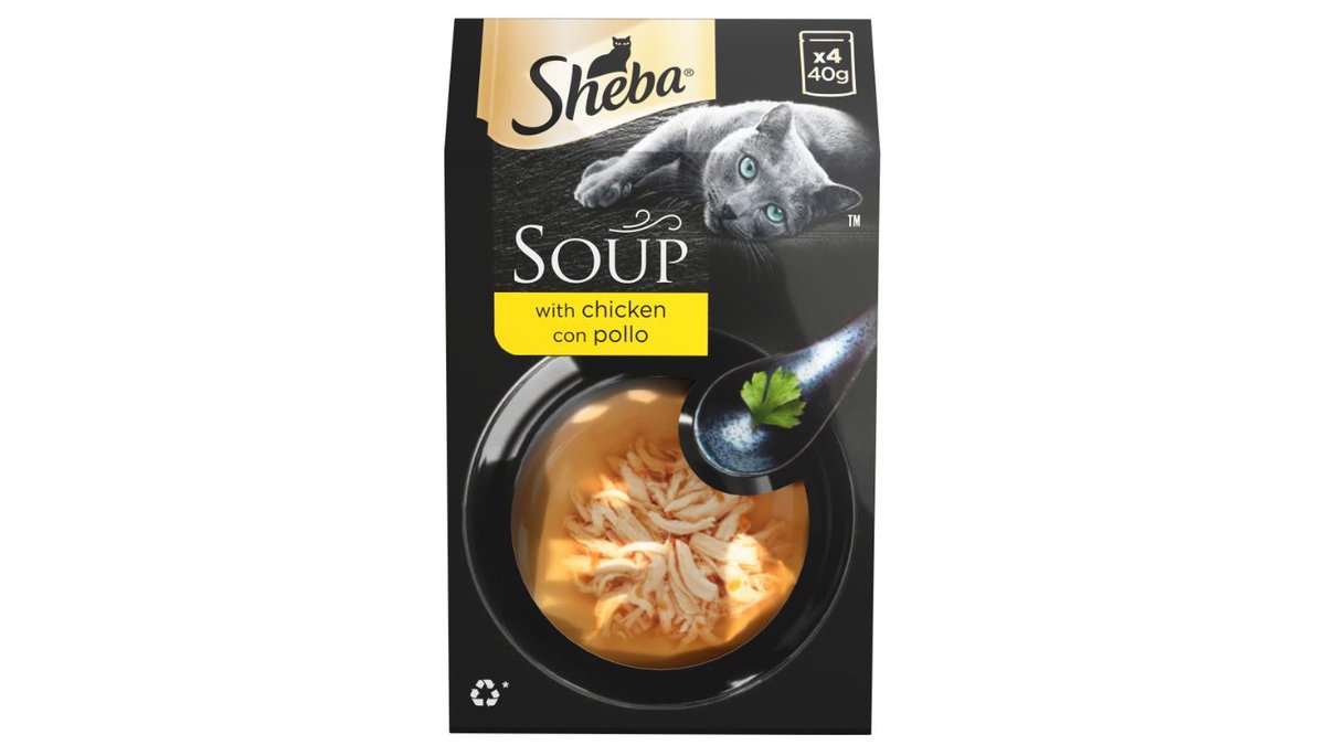 Sheba Soup Kana 4x40g