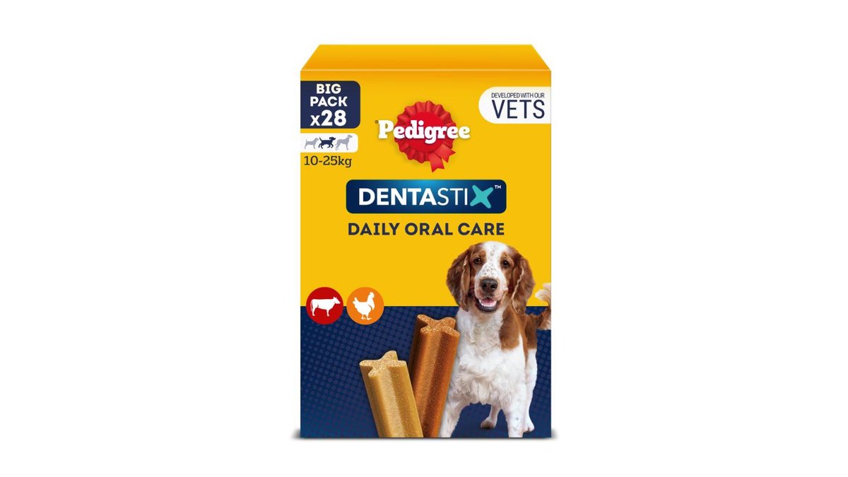 Pedigree Dentastix Medium Monipakkaus 4x28p 180g