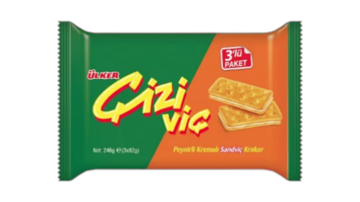 Ülkər Çiziviç 3lü Pendirli Kreker