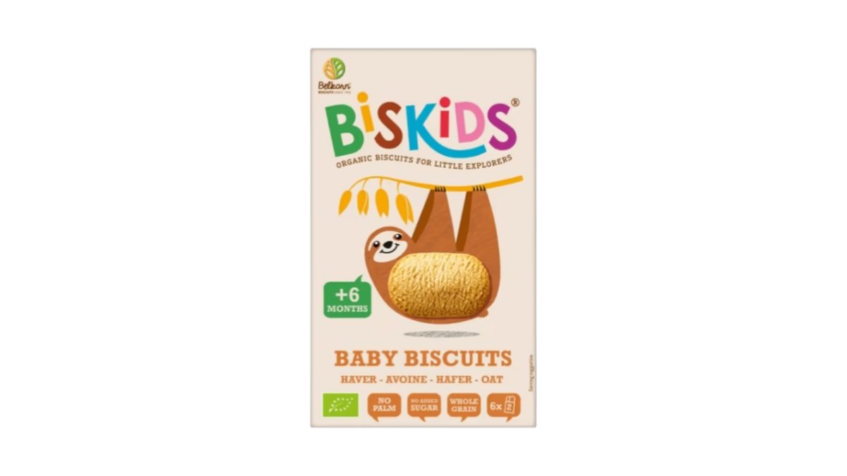 Biskids Yulafla Uşaq Peçenyesi 6 Ayından