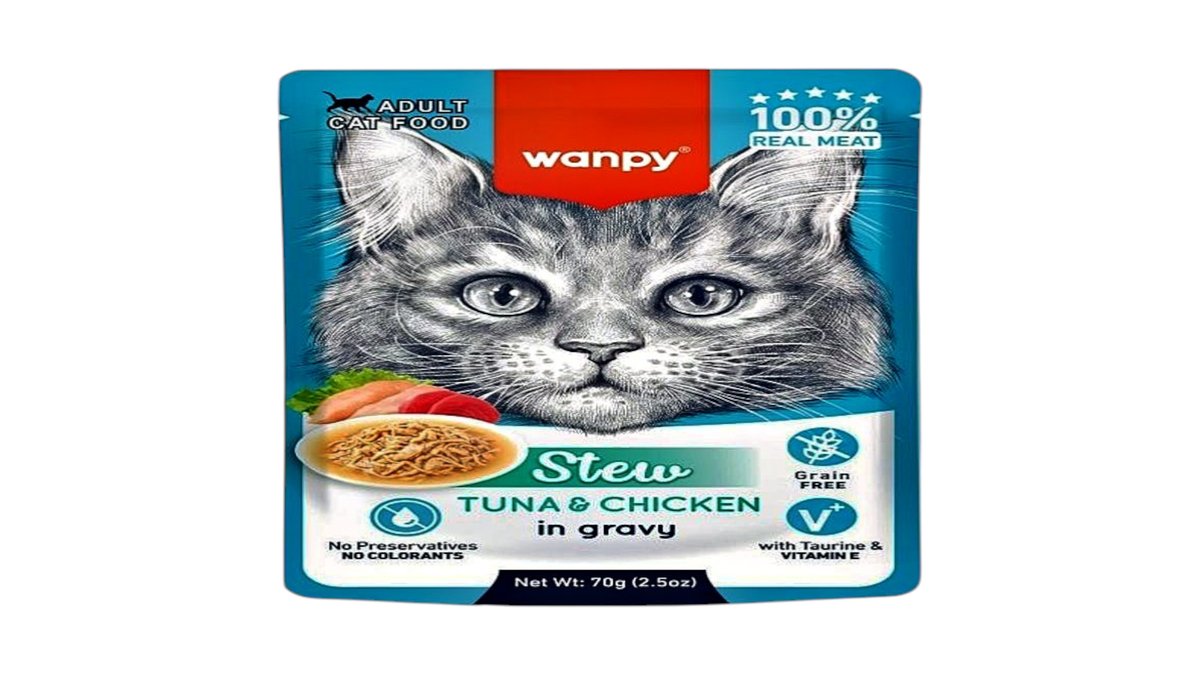 WANPY - STEW TUNA & CHICKEN IN GRAVY 70GR