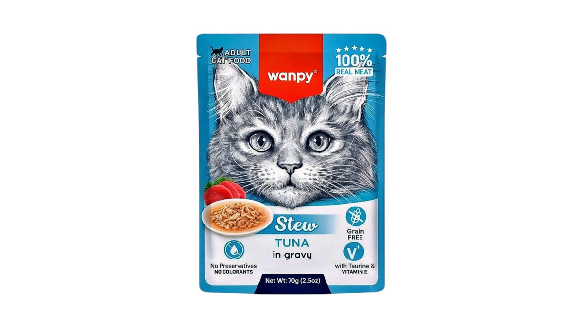 WANPY - STEW TUNA IN GRAVY 70GR