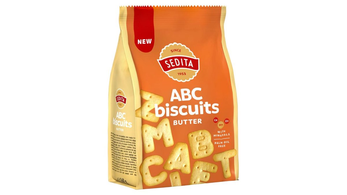 Sedita ABC Biscuits Butter 170g