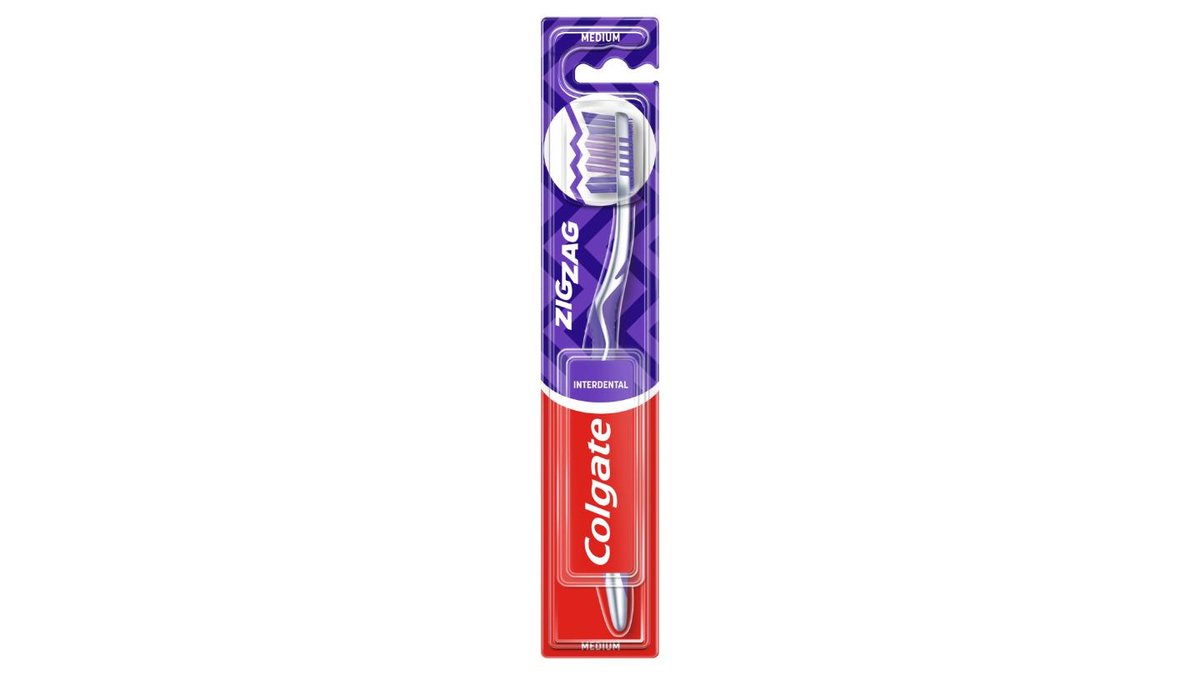 Colgate ZigZag Szczoteczka do zębów średnia