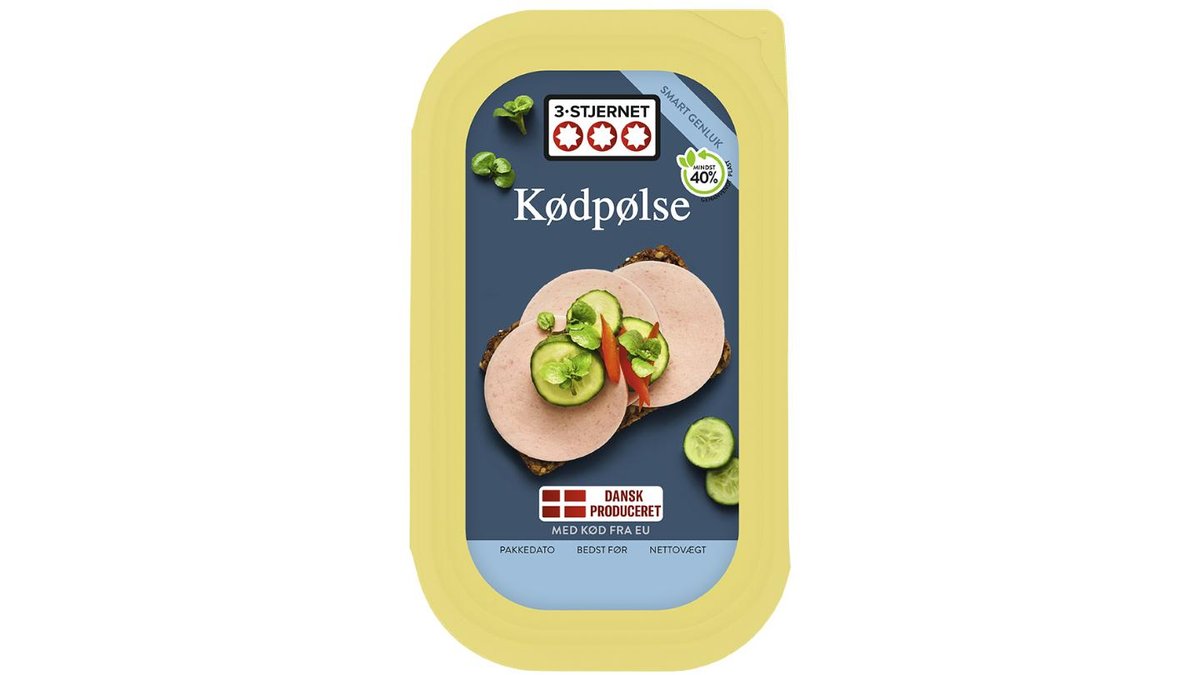 Kødpølse i skiver, 3-stjernet