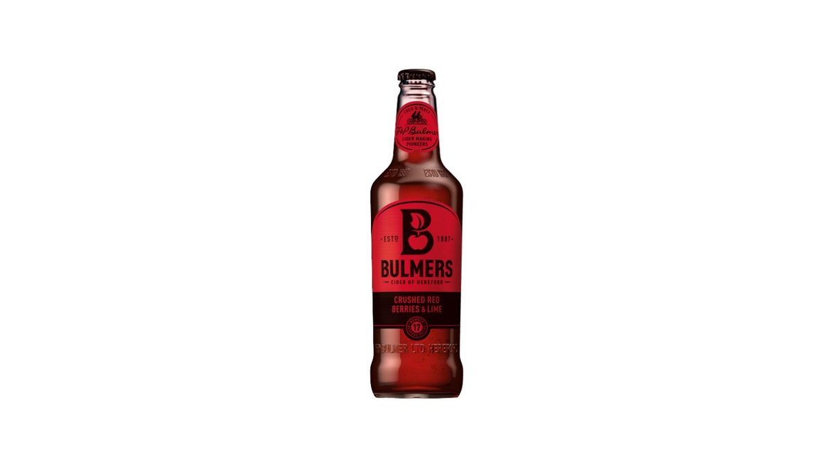 Bulmers redberries & lime 500 ml