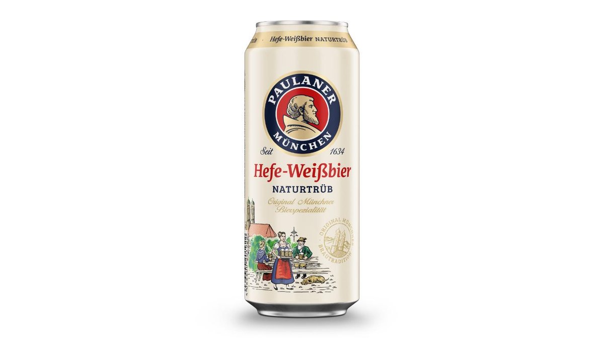 Weissbier Naturtrüb 5,5%, Paulaner