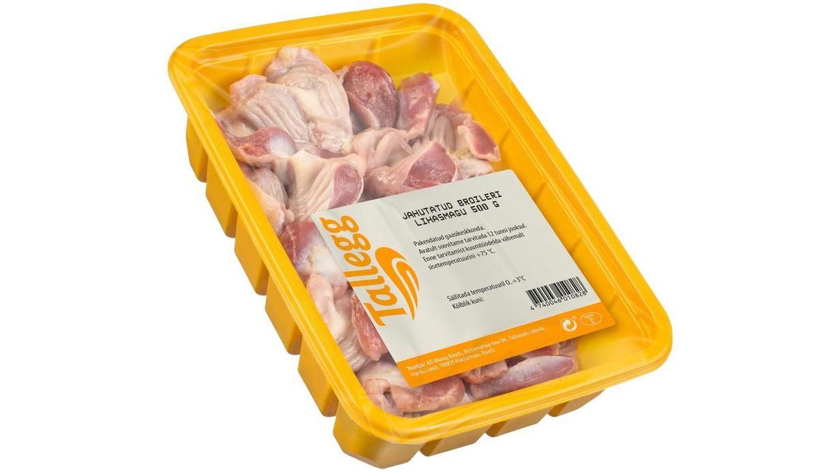 Tallegg Jahutatud Broileri Lihasmagu 500 G
