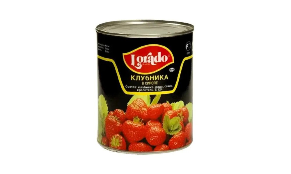 Клубника Lorado в легком сиропе 425 мл