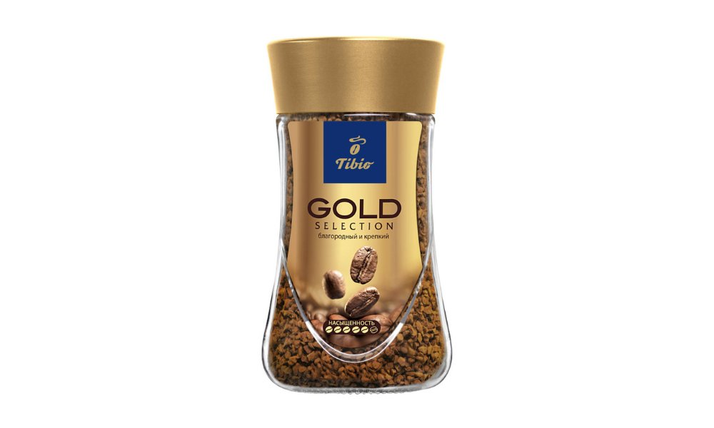 Кофе растворимый TIBIO Gold Selection 95 г