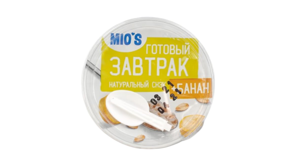 Завтрак natige 140гр breakfast by с овс/банан