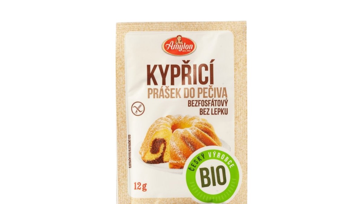 Kypriaci prášok do pečiva