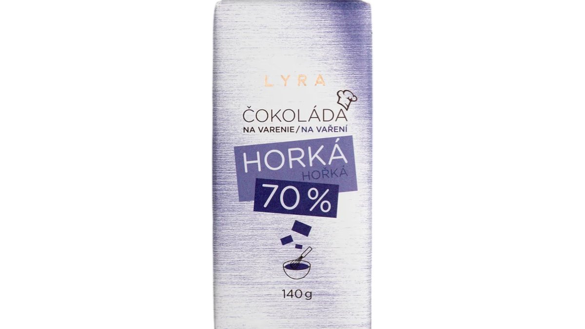 Horká čokoláda na varenie 70%, Lyra