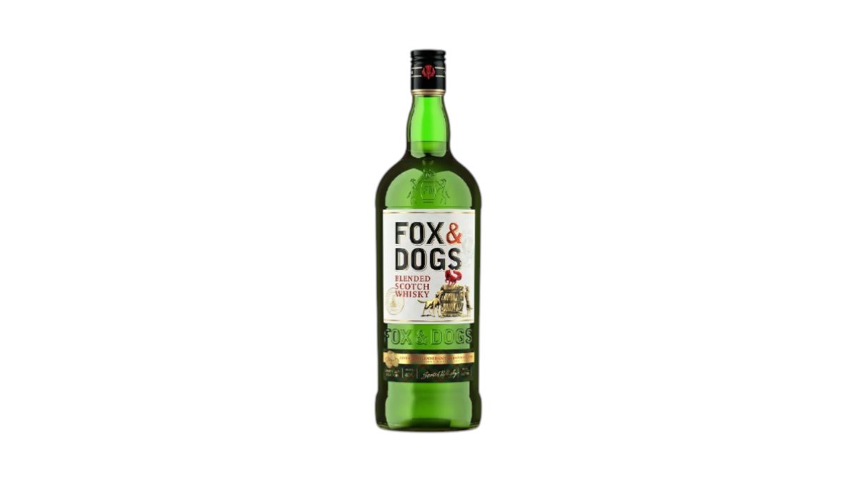 Виски fox & Dogs 40% 1 л ст/бут