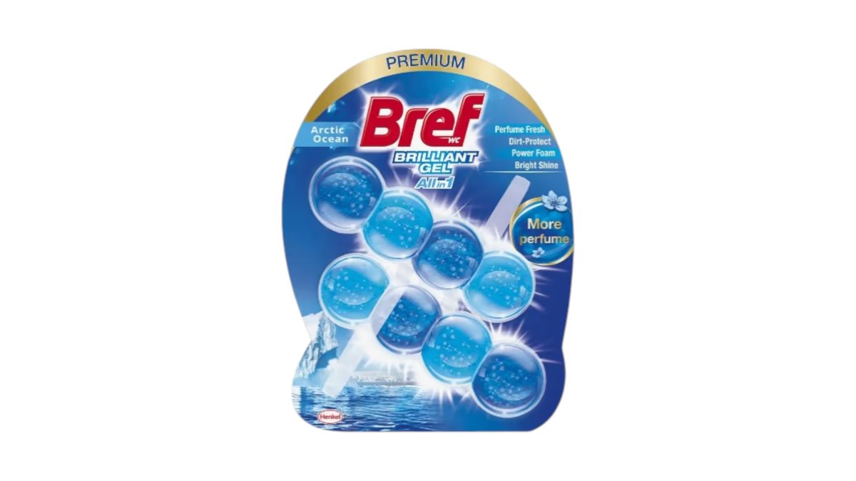 Блок для унитаза Bref Arctic Ocean 2х42 г
