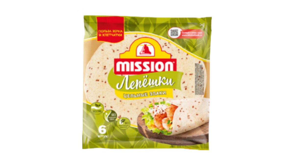 Лаваш Mission Пшеничный со злаками 250 г