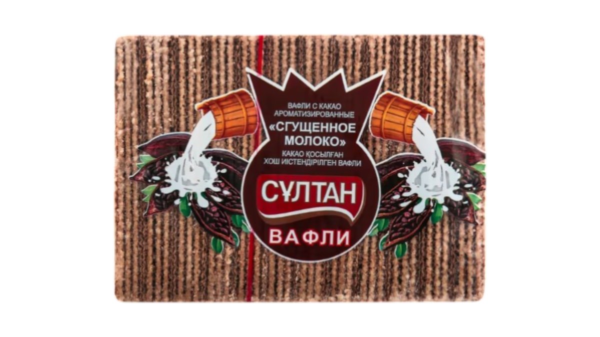 Вафли Султан Kakao/Сгущённое молоко 400 г