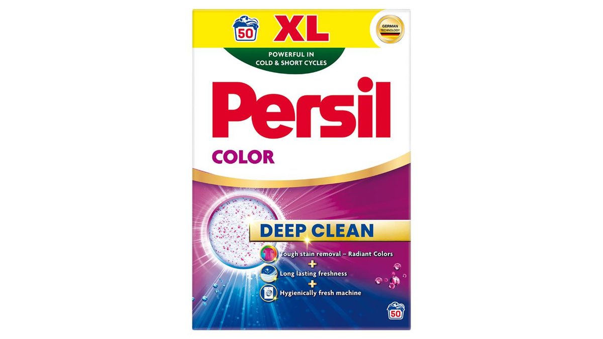 Persil Deep Clean Color přípravek pro praní prádla 50 praní 2,75kg
