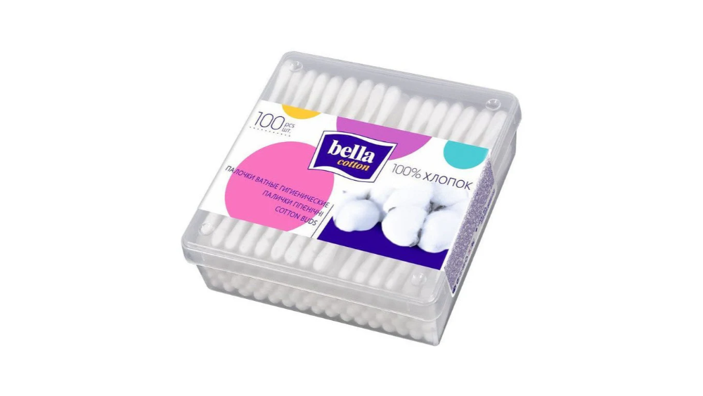 Bella Qulaq Çöpü Kvadrat 100 ədəd