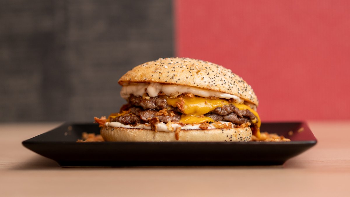 Tartuf crispy smash burger