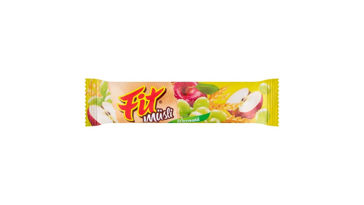Fit Müsli tyčinka s jablky a rozinkami 30g