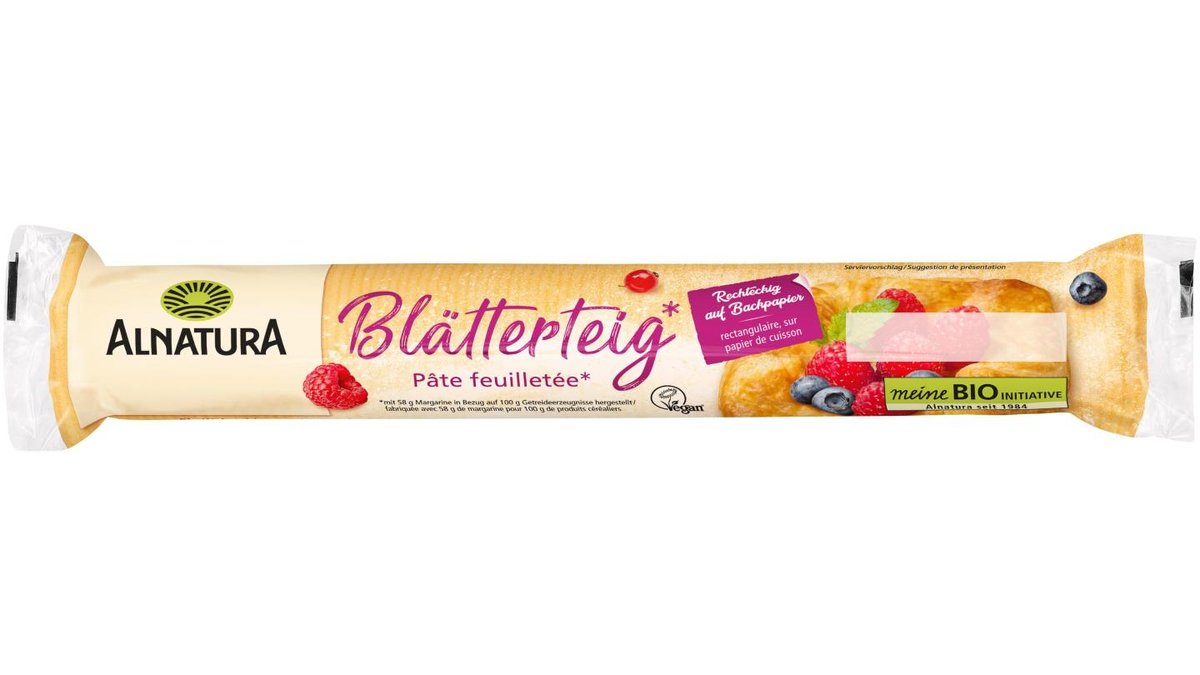 Alnatura Frischer Bltterteig bio, 240 g | Wolt Market Charlottenburg | Wolt