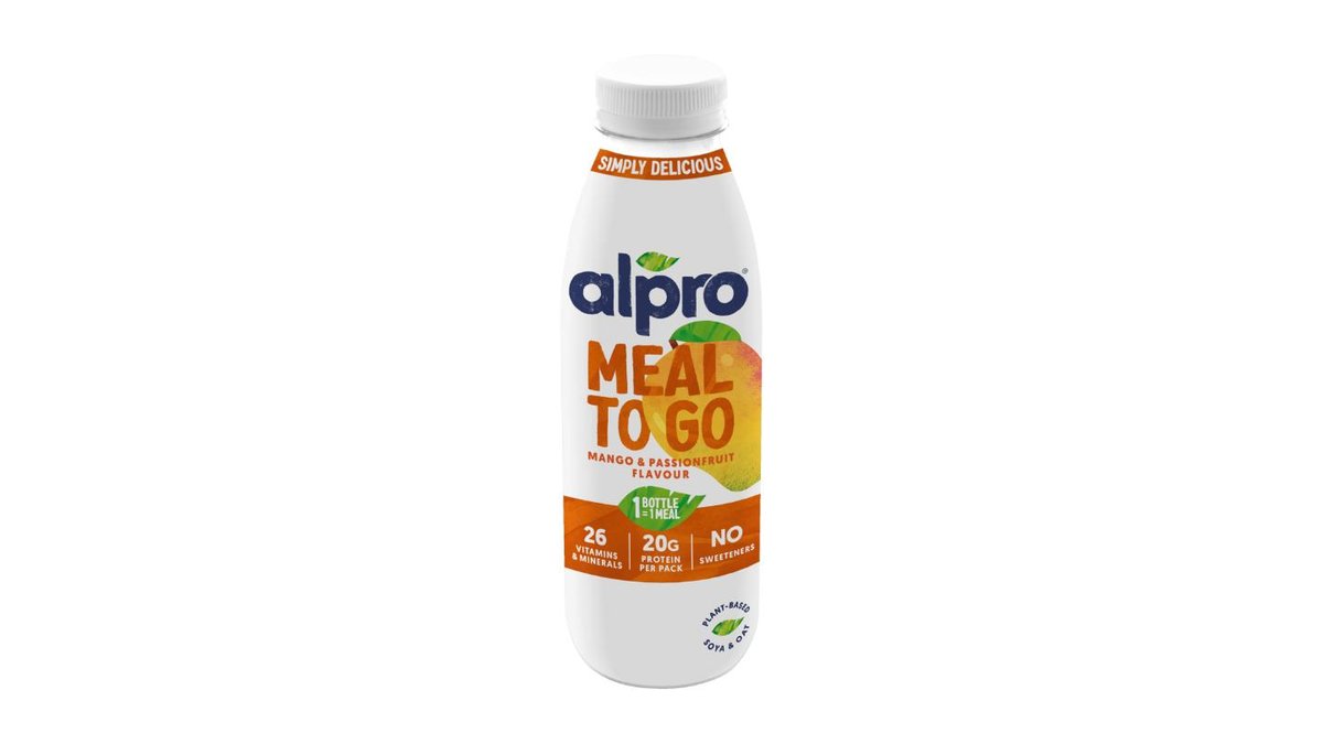 Alpro nápoj Meal to go s príchuťou mango-marakuja, 500 ml