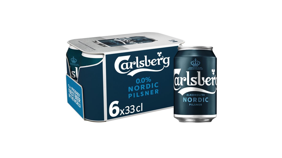 Carlsberg Nordic Pilsner 0,0% 6-pak