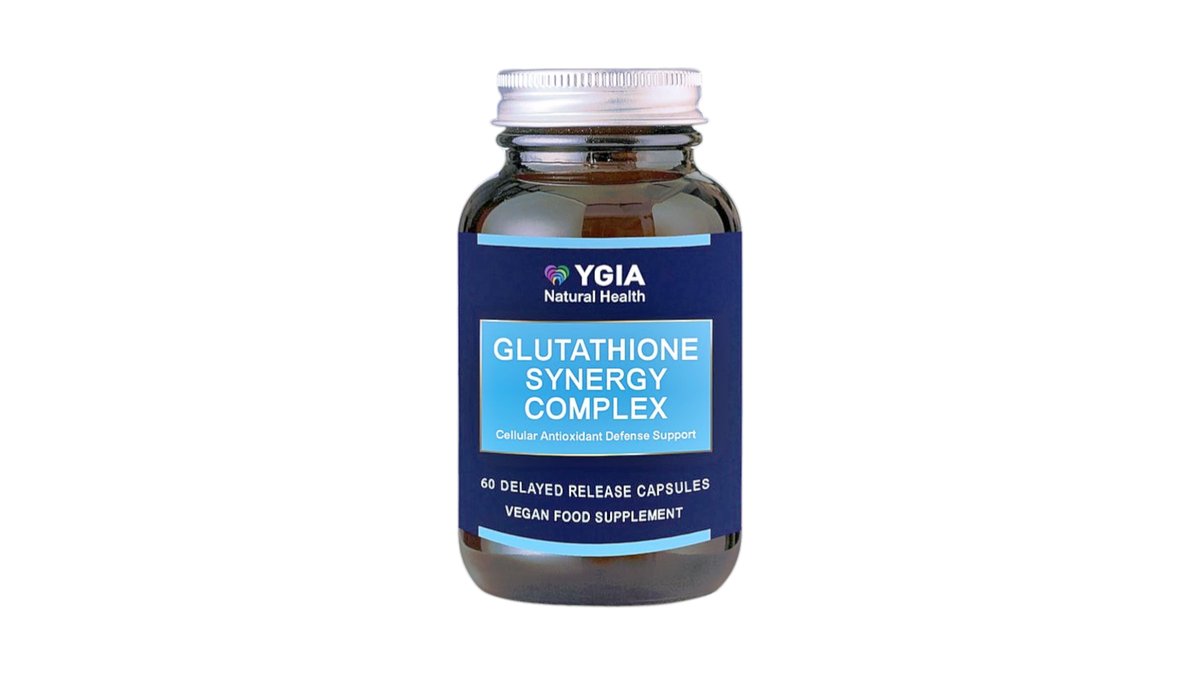 Ygia Glutathione Synergy Complex 600mg, 60 Capsules | Pharmacy Eleni Michael