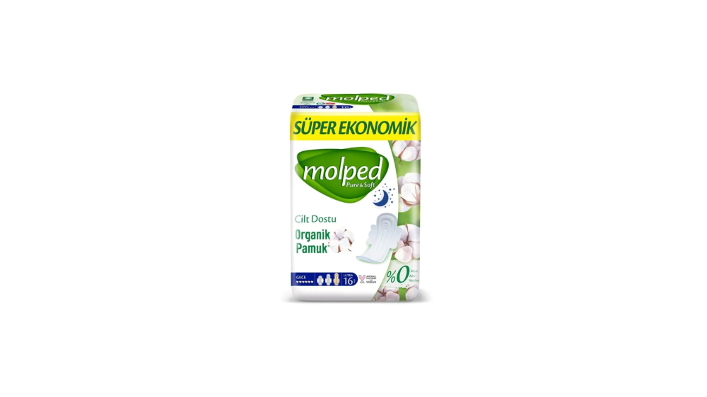 Molped Pure Soft Extra Uzun Super ECO 16 ədəd