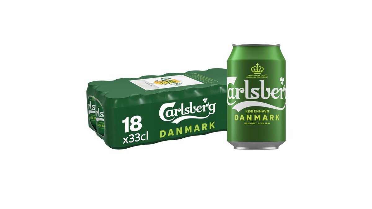 Carlsberg Pilsner 4,6% 18-pak
