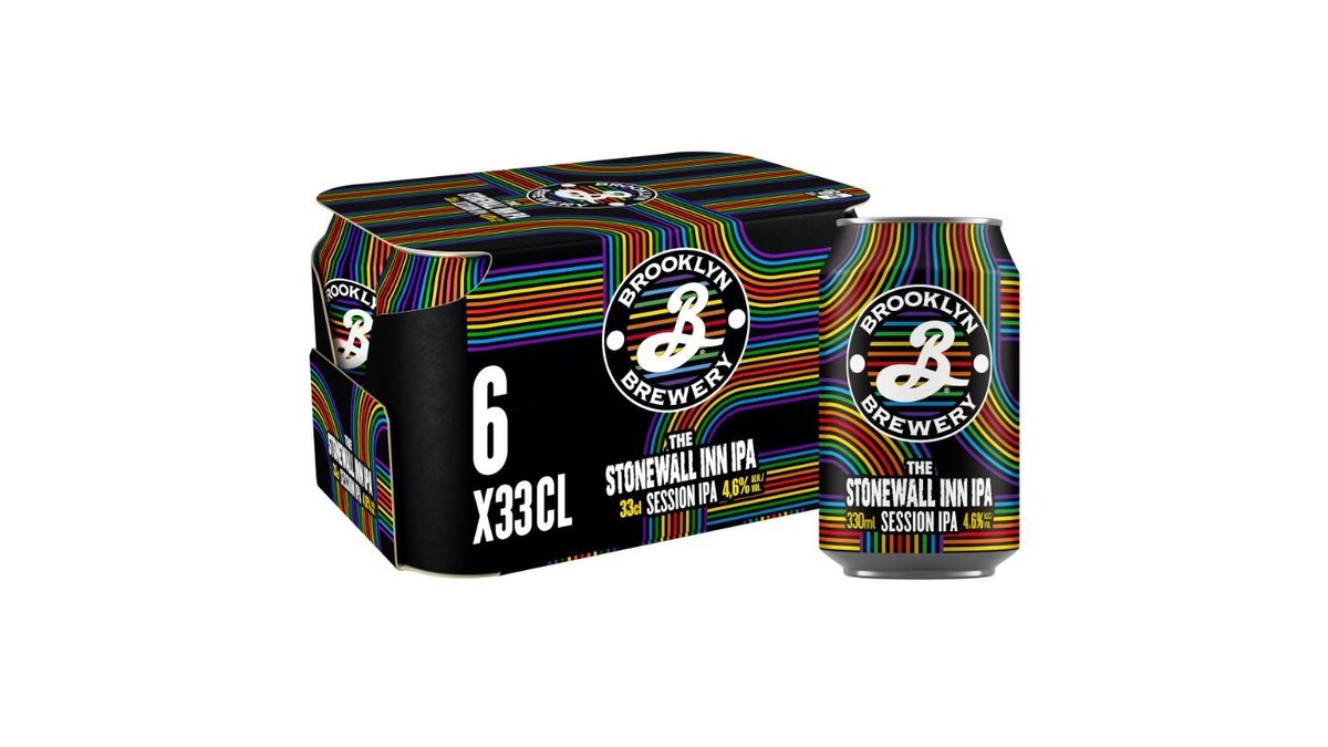 Brooklyn Stonewall IPA 4,6% 6-pak (dåse)