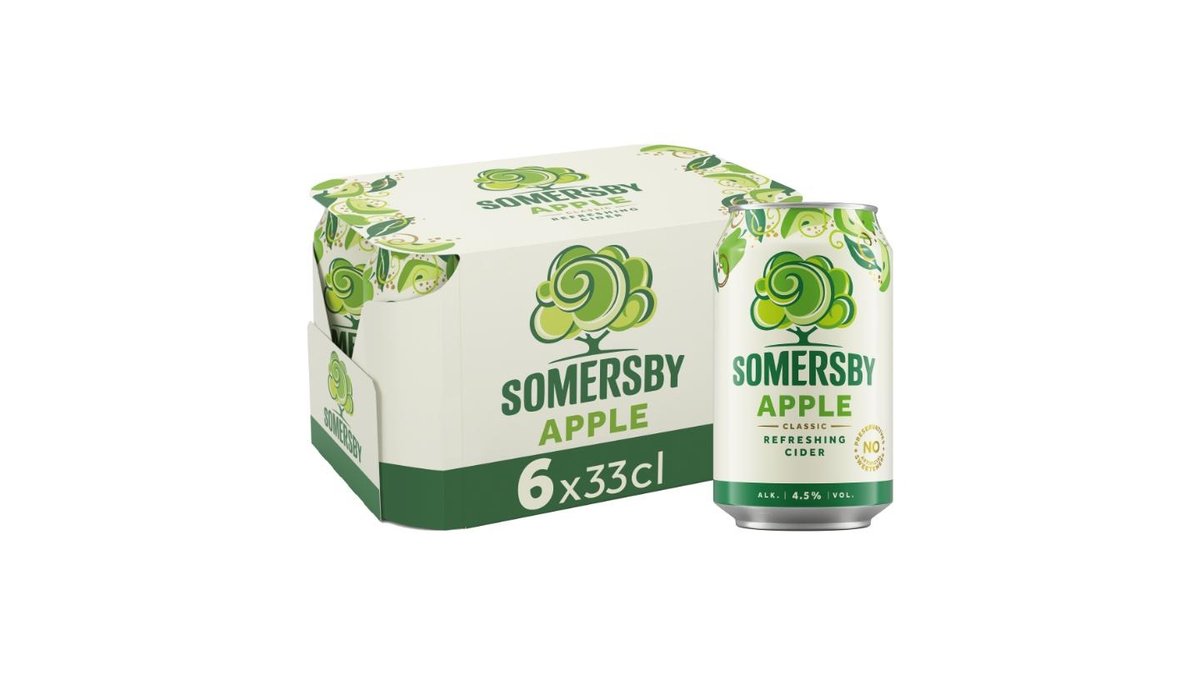 Somersby Æblecider 4,5%, 6-pak