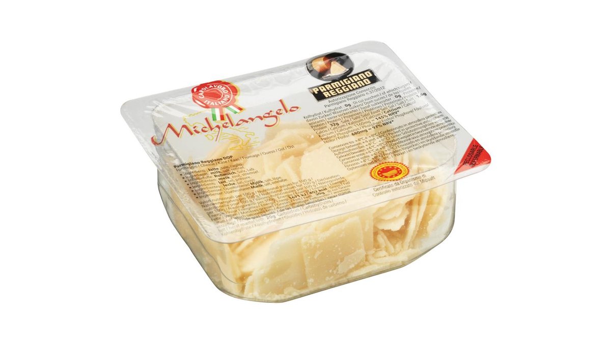 Parmigiano Reggiano i flager, Michelangelo