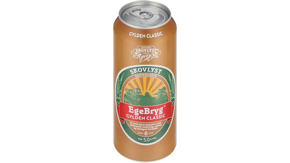 EgeBryg Classic 5,0%, Skovlyst 500 ml