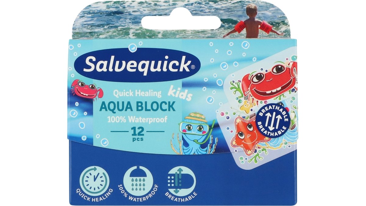 Salvequick Agua Block Kids
