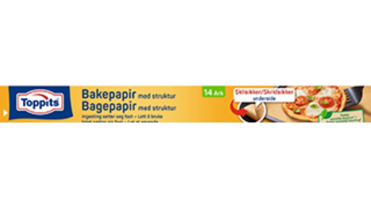 Bagepapir 14 Ark Glidfri