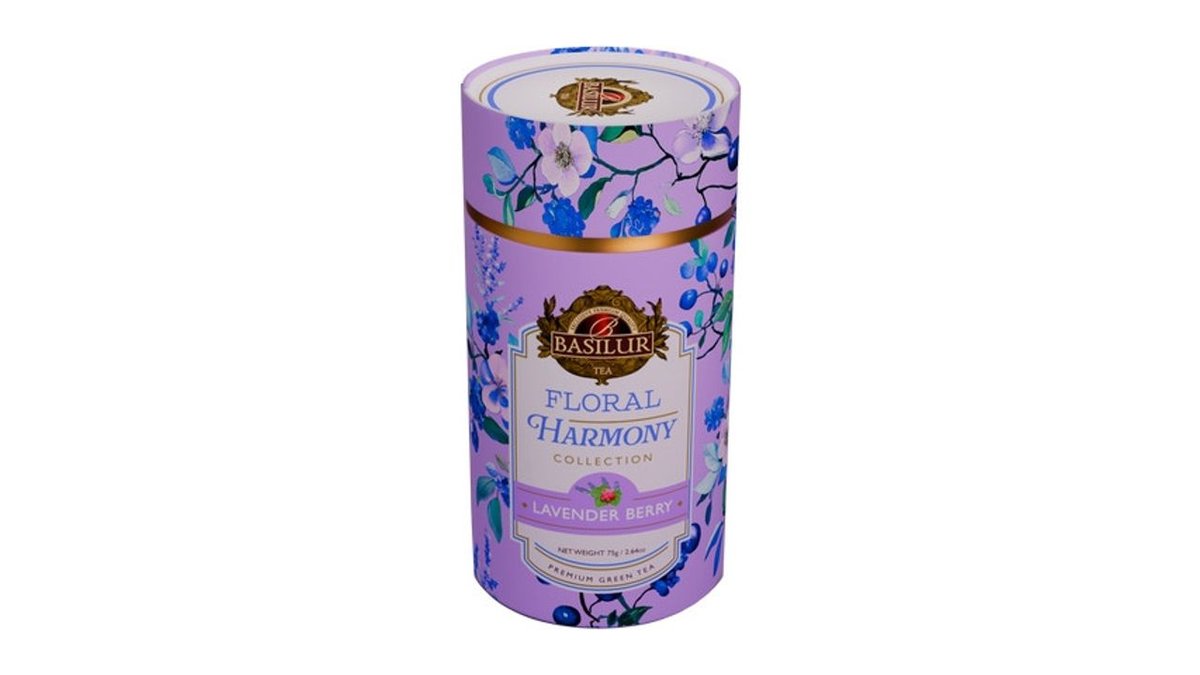 Basilur Floral Harmony Lavender Berry papír 75 g